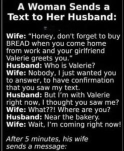 When a Simple Bread Reminder Turns into an Unexpected Plot Twist!